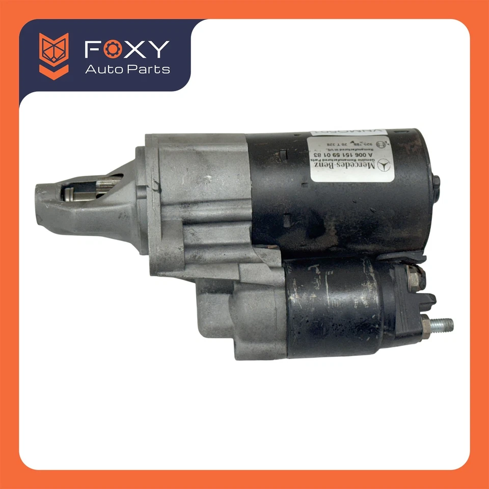 06-13 Mercedes GL ML500 E350 C300 S550 CL550 Motor de arranque Bosch OEM Foto 3 de 4