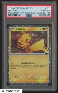 Pikachu Pokemon Day 2026 Psa 10 | eBay