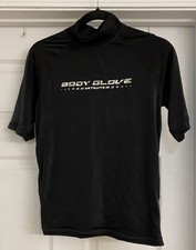 Body Guard Rash Guard Shirt Black Size Large