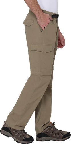 BC Clothing Men's Hiking Convertible Outdoor Cargo Pants, Tan, XL X 32 - Picture 5 of 6