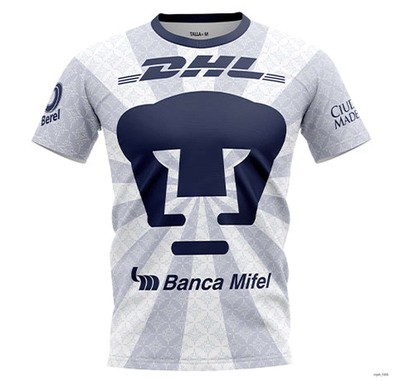 Personalized LIGA MX Pumas UNAM Shirt 3D M08 Mexican Soccer
