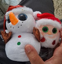 Ty Scoop The Snowman Plush Stuffed Toy Holiday Christmas