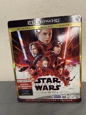 Star Wars: The Last Jedi 4K Ultra HD Blu-ray Digital Ultimate Collector's Editi 