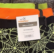 Celebrate! Women's Halloween BoyShort 3pack size M (8-10