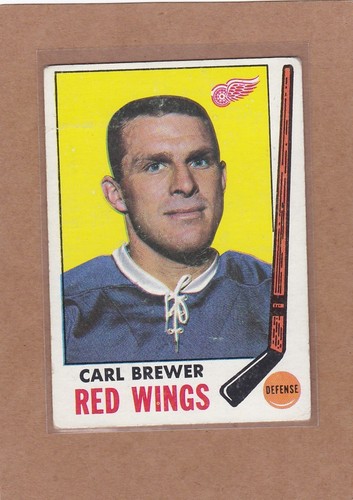 Carl Brewer #59 1969 Topps card