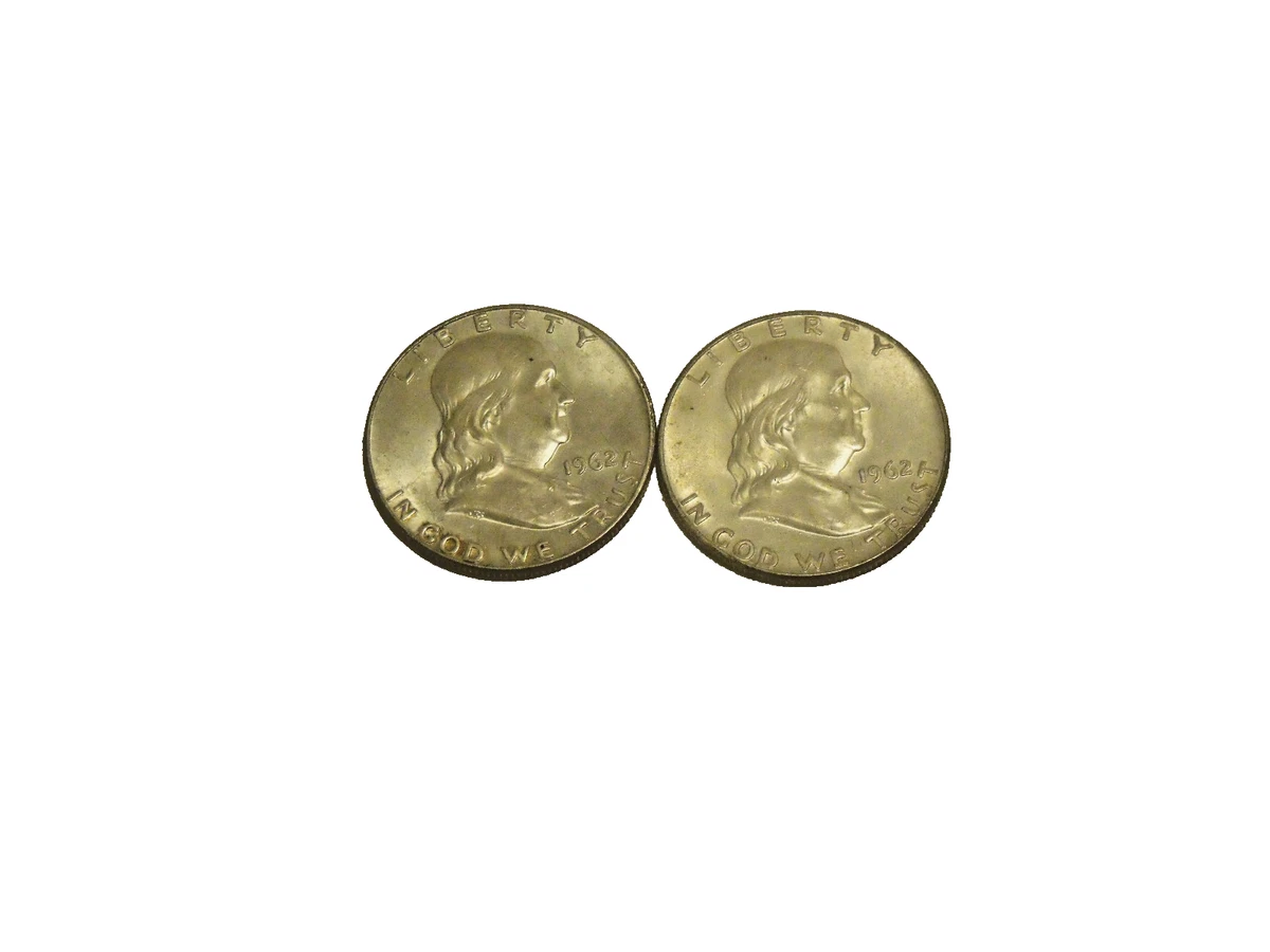 Circulated Uncertified Franklin Half Dollars (1948-1963) for sale