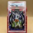 2024 Panini Select - Concourse Bo Nix #30 Red & Blue Shock Prizm (RC) PSA 10
