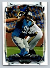 2014 Topps Nick Fairley #133 Detroit Lions