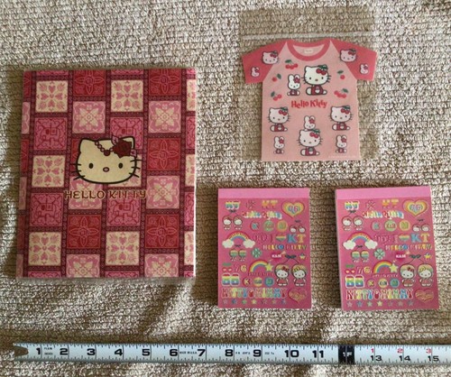 Sanrio Hello Kitty Set of Mixed Notepads 8 Designs 144 Pages 2015 NEW