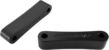Accutronix 49mm Custom Fender Spacers - 5/8in. - Smooth - Black - TFS49SF5/8B