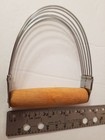 Vintage Stainless Steel-Wood Handle Pastry Blender/Cutter Made in Canada — photo 2