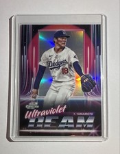 2025 Topps Cosmic Chrome Ultraviolet Beam Yoshinobu Yamamoto #UB-14 O8
