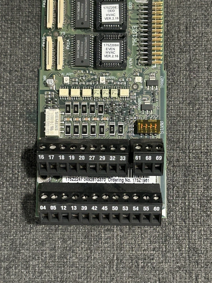 Danfoss main CPU control card 175Z3218 For VLT6000 HVAC Inverter Comes As Shown - Image 2 of 4
