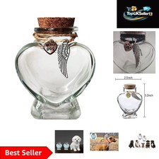 Personalized Pet Hair Memorial Bottle - Perfect Keepsake for Grieving Owners