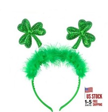 Green St Patrick's Day Headband Shamrock St Patrick Headband Hair Accessories