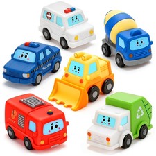 6 Pack Mold Free Baby Bath Toys for Kids Age 1-3, Floating Bathtub Toys  Sea...