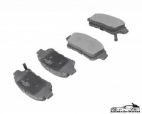 Bremsbelagsatz Akebono-System Vorne FüR Toyota Yaris P1 99-05