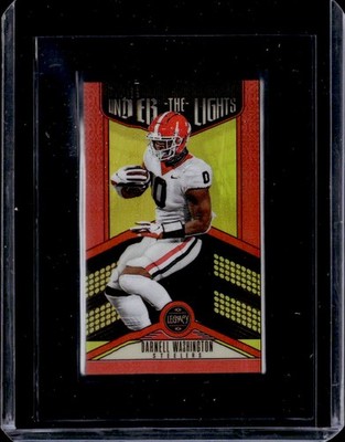 2023 Legacy #UL-DWA Darnell Washington Under the Lights Orange Minis #/125