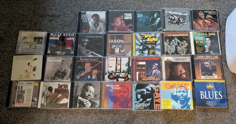 Blues R&B Jazz Soul cd collection lot (90) Great Titles Armstrong Fitzgerald+++ - Bild 4 von 4