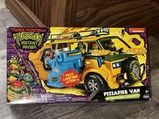 Teenage Mutant Ninja Turtles  Mutant Mayhem Pizza Fire Delivery Van Playmates