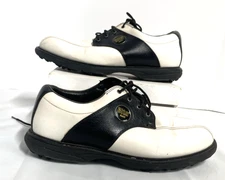 Bite Golf Shoes Hawk Black & White Men's 8.5 US # 1504A