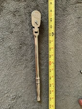 Snap On Flf80a, 3/8” Drive Swivel Head Ratchet….works Fine….slight Bend, See Pic