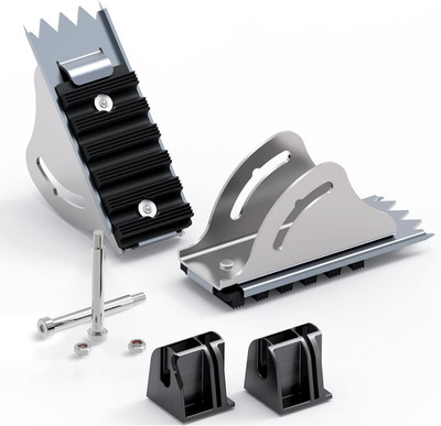 DITKOK 26-2 Replacement Shoe/Feet Kit for Extension Ladder - Aluminium Extens...
