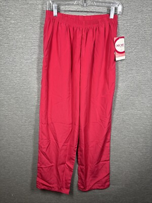 NWT Cherokee Scrub Micra Silk Bottom Women s Hot Pink Style #2020 Size Medium