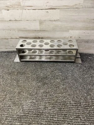 Used Brunswick Scientific Metal, Stainless, Tube Rack, Model TTR-209 - Image 1 of 4