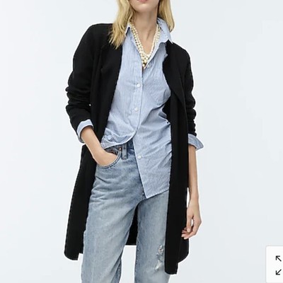 juliette collarless blazer