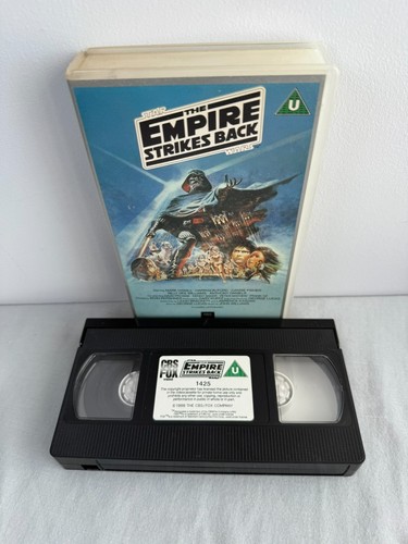 Star Wars The Empire Strikes Back VHS - CBS FOX Video 1988 Cult Classic Lucas - Picture 12 of 18
