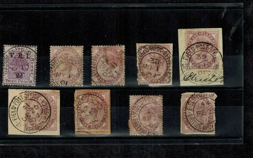 Boer War Various FPO Cancels Very Rare Usages
