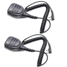 2X Remote Speaker Microphone for Kenwood TK2400 TK2402 TK2302 TK2312 2 Way Radio