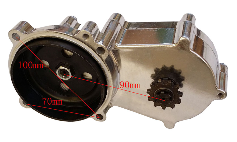 GOOFIT Cambio Frizione 11 Denti Doppia Catena Per Pocket Bike E Mini ATV 47-49cc 2T