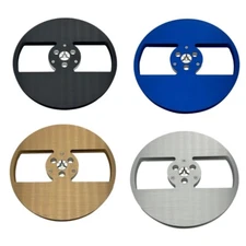 Metal Takeup Reel Opening Machine Parts 2 Hole 1/4 7 Inch Empty Reel for Reel