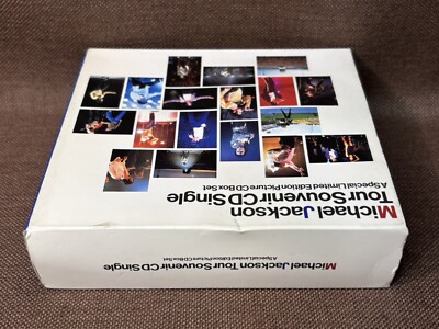 MICHAEL JACKSON Tour Souvenir CD Single JAPAN-ONLY 5 x 5