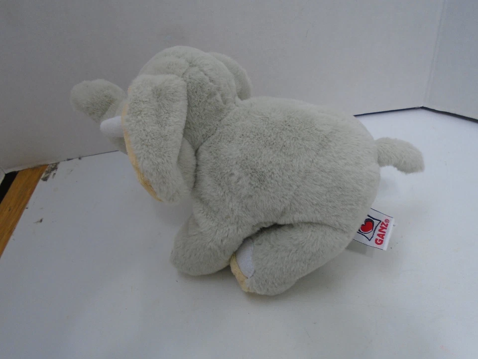 GANZ Webkinz SOFT VELVETY ELEPHANT HM167 Plush Stuffed Gray Animal Toy - Image 2 of 4