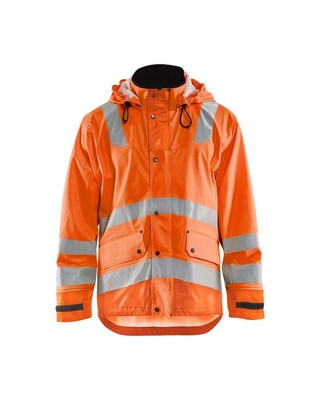 BLAKLÄDER  HighVis Regenjacke Level 3 HighVis orange