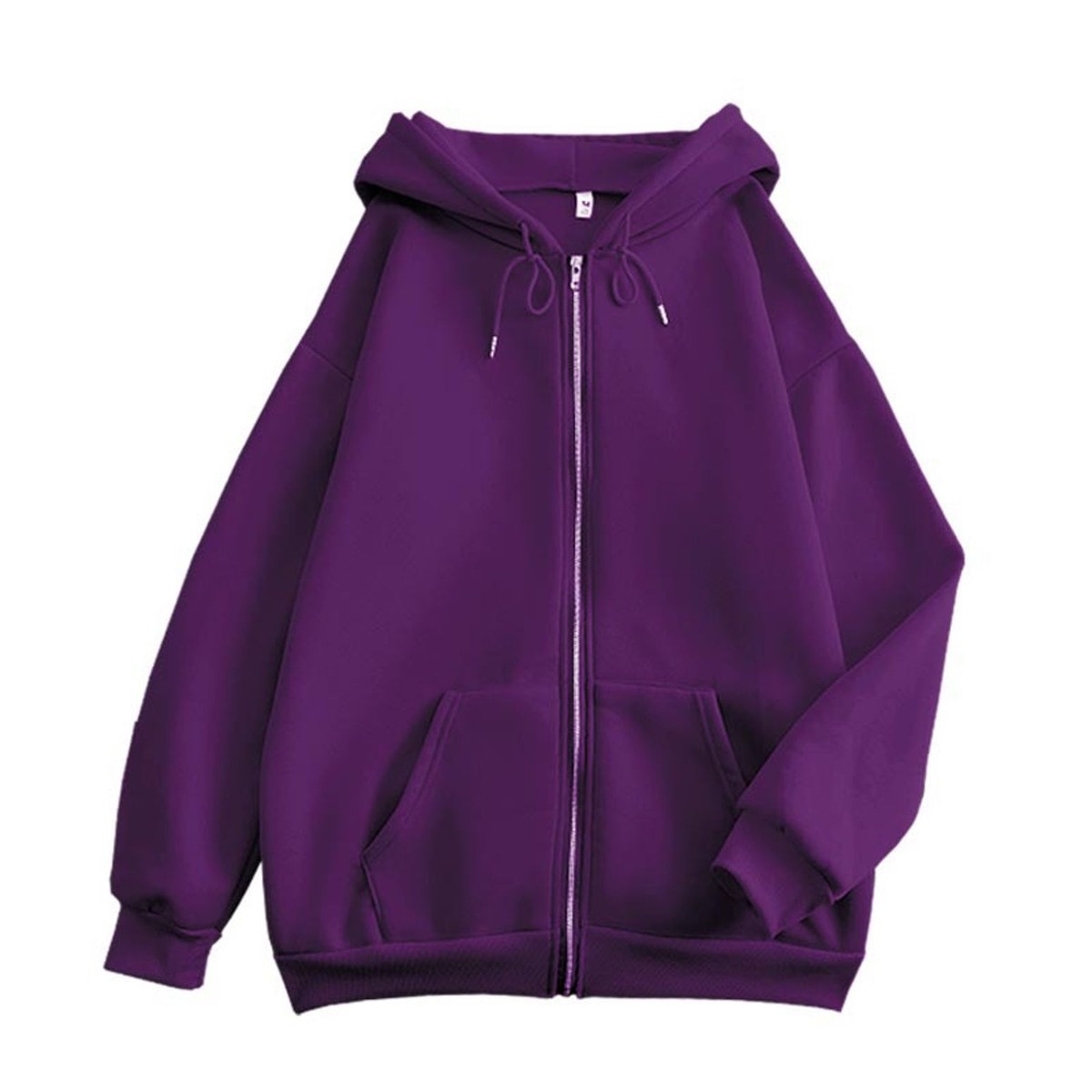 DONDUP 売れ筋商品|||ドンダップ ニット&セーター アウター レディース Sweaters Purple Women Long Sleeve Hoodie Full Zip Sweatshirt Drawstring