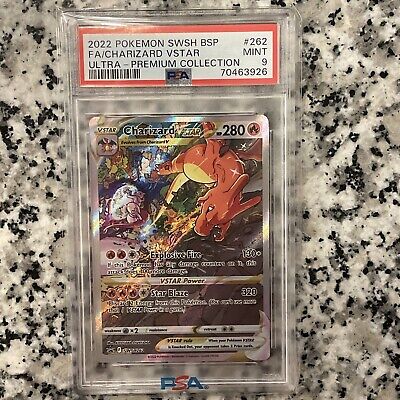 Charizard VSTAR SWSH262 Ultra Premium Collection PSA 9 Mint Pokemon TCG!!!