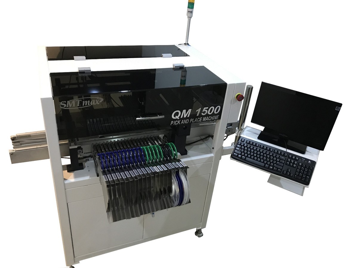 SMTmax QM1500 Pick and Place Machine | Dual Head Automatic
