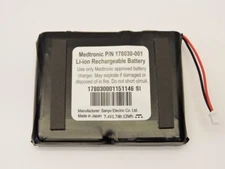 Medtronic 178030-001 Li-Ion Rechargeable Battery Sanyo 7.4V 1.7 Ah 13 Wh Genuine