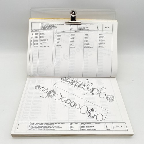 ETEC Bagger 812 EHS System Ersatzteilliste Ersatzteilkatalog 1993 - Picture 8 of 12