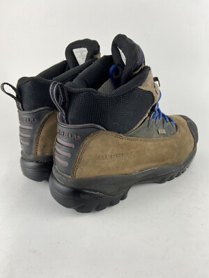 MERRELL M2 Blast Hiking Boots Womens Size 8.5 Brown Blue  display picture 1