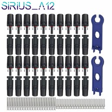 Solar Connectors Male Female with Dual Spanne...