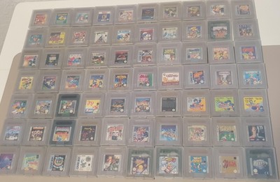 Gameboy Zelda Mario Wario Land Kirby Tetris Donkey Kong Battletoads Nintendo