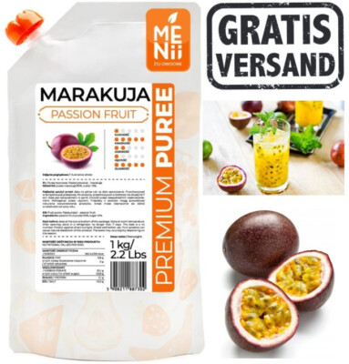 MARACUJA PÜREE Passions-Frucht Fruchtfleisch Getränke Drinks Malibu Party Gastro