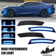 Dynamic LED Front Rear Side Marker Light For 2016-2023 Chevy Camaro SS LT LS ZL1