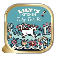 Lily's Kitchen Fishy Fish Pie - Natural Complete Adult Wet Dog Food (10 x 150 g)