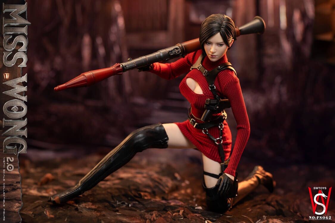 1/6 SWTOYS FS062 Sexy Female Spy Ada Wong 2.0 with 2 Movable Eyes